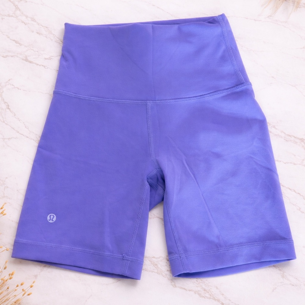lululemon athletica High-Rise Lavender Bike Shorts